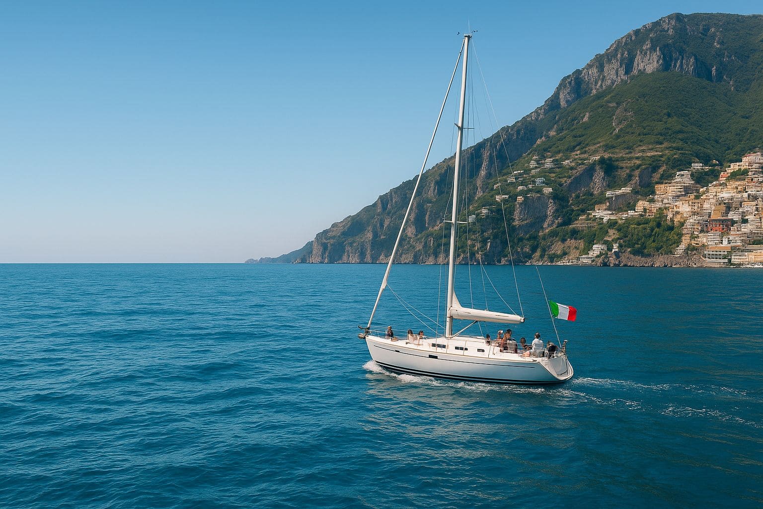 Sailing through golden sunsets